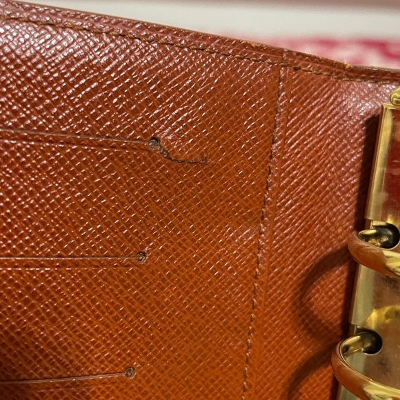 Louis Vuitton Tan Textured Organizer - Picture 9 of 14